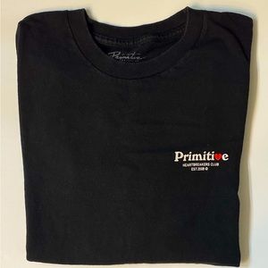 Primitive/ Boy’s Black Long Sleeve Shirt/Size Medium Youth/ Fair Condition